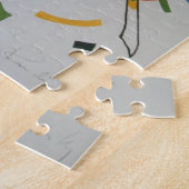 カンディンスキー小さな世界クライネは私の絵画芸術を歓迎 ジグソーパズル (側面)