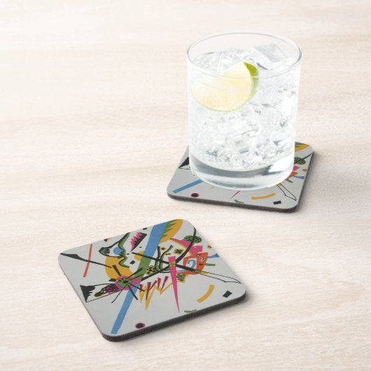 カンディンスキー小さな世界クライネI コースター (右側)