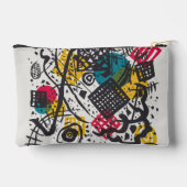 カンディンスキー小さな世界V抽象芸術 アクセサリーポーチ (裏面)