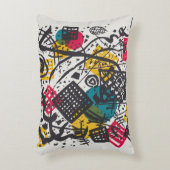 カンディンスキー小さな世界V抽象芸術 アクセントクッション (正面(垂直))