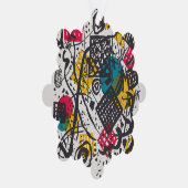 カンディンスキー小さな世界V抽象芸術 オーナメントカード (右)