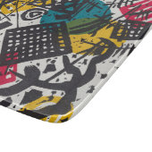 カンディンスキー小さな世界V抽象芸術 カッティングボード (角)