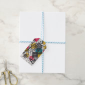 カンディンスキー小さな世界V抽象芸術 ギフトタグ (より糸付き)