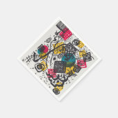 カンディンスキー小さな世界V抽象芸術 スタンダードカクテルナプキン (角)