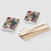 カンディンスキー小さな世界V抽象芸術 ハンドファン (組立なし)