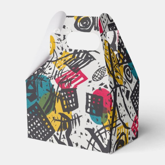 カンディンスキー小さな世界V抽象芸術 フェイバーボックス (裏面サイド)