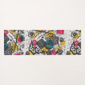 カンディンスキー小さな世界V抽象芸術 ヨガマット (裏面(横))