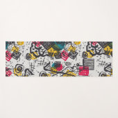 カンディンスキー小さな世界V抽象芸術 ヨガマット (正面(横))