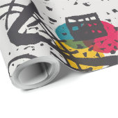 カンディンスキー小さな世界V抽象芸術 ラッピングペーパー (ロールコーナー)