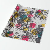 カンディンスキー小さな世界V抽象芸術 ラッピングペーパー (アンロールド)