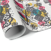 カンディンスキー小さな世界V抽象芸術 ラッピングペーパー (ロールコーナー)