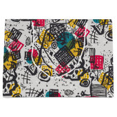 カンディンスキー小さな世界V抽象芸術 ラージペーパーバッグ (正面)