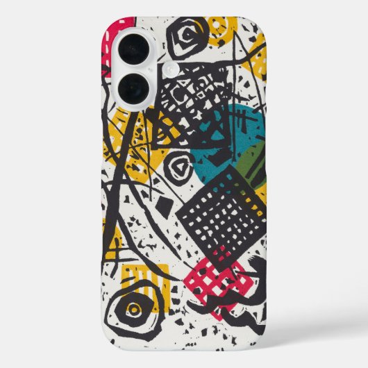カンディンスキー小さな世界V抽象芸術 Case-Mate iPhoneケース (裏面)