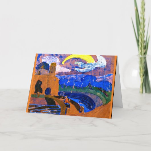 カンディンスキー彗星のカラフル絵画ズ、 カード (正面)