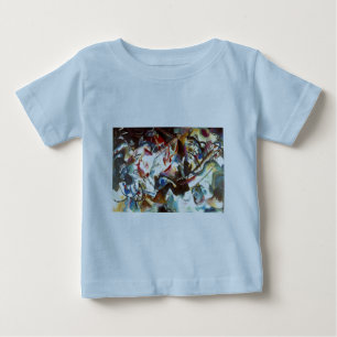カンディンスキー抽象構成VI ベビーTシャツ