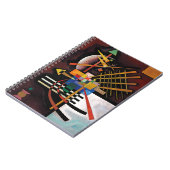 カンディンスキー抽象絵画 クラシックアート ノートブック (左側)