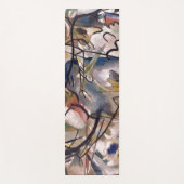 カンディンスキー抽象芸術アト絵画ルズ ヨガマット (正面)