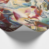 カンディンスキー抽象芸術アートキャンバ絵を描ス ラッピングペーパー (角)