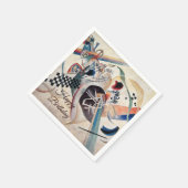 カンディンスキー抽象芸術アートハッピーバースデー スタンダードカクテルナプキン (角)