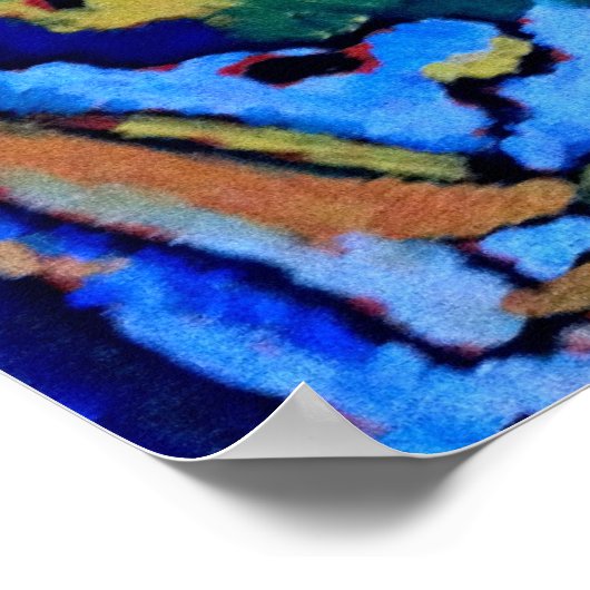 カンディンスキー抽象芸術アート ポスター (角)