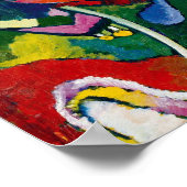 カンディンスキー抽象芸術アート ポスター (角)