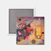 カンディンスキー抽象芸術アート マグネット (正面/裏面)