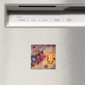 カンディンスキー抽象芸術アート マグネット (インサイチュ (食洗機))