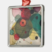 カンディンスキー抽象芸術サークルセラミックオーナメント メタルオーナメント (左)