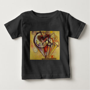 カンディンスキー抽象芸術サークル ベビーTシャツ