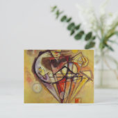 カンディンスキー抽象芸術サークル ポストカード (スタンド正面)