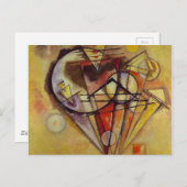 カンディンスキー抽象芸術サークル ポストカード (正面/裏面)