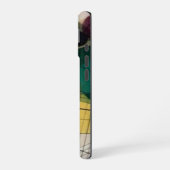 カンディンスキー抽象芸術サークル iPhone 16ケース (左側面)