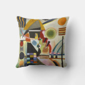 カンディンスキー抽象芸術作品 クッション (裏面)