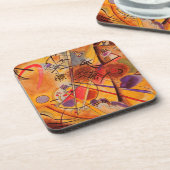 カンディンスキー抽象芸術作品 コースター (左側)