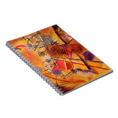 カンディンスキー抽象芸術作品 ノートブック (右側)