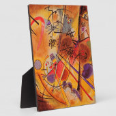 カンディンスキー抽象芸術作品 フォトプラーク (側面)