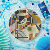 カンディンスキー抽象芸術作品 ペーパープレート (パーティー)