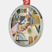 カンディンスキー抽象芸術作品 メタルオーナメント (左)