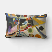 カンディンスキー抽象芸術作品 ランバークッション (裏面)