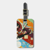 カンディンスキー抽象芸術組成物IX ラゲッジタグ (正面縦)