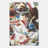 カンディンスキー抽象芸術組成物VI キッチンタオル (縦)