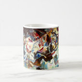 カンディンスキー抽象芸術組成物VI コーヒーマグカップ (中央)
