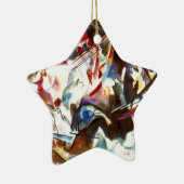 カンディンスキー抽象芸術組成物VI セラミックオーナメント (右)