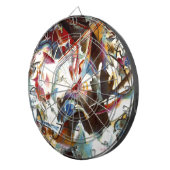 カンディンスキー抽象芸術組成物VI ダーツボード (正面右)