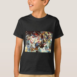 カンディンスキー抽象芸術組成物VI Tシャツ