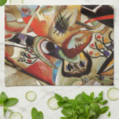 カンディンスキー抽象芸術組成 キッチンタオル (折り畳み)