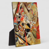 カンディンスキー抽象芸術組成 フォトプラーク (側面)