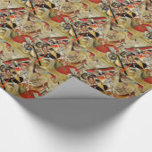 カンディンスキー抽象芸術組成 ラッピングペーパー (角)