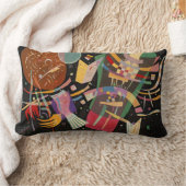 カンディンスキー抽象芸術組成X ランバークッション (ブランケット)