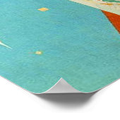 カンディンスキー抽象芸術絵画キャンバスのポスター ポスター (角)